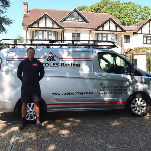 Jordan Ball, owner of Coles Roofing Limited